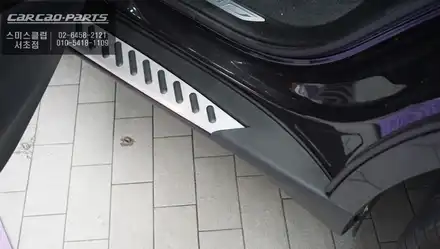 가장 퀄리티가 좋은 BMW X6전용 룸미러하이패스와 승,하차시 필요한 고정형사이드 스텝 장착. / 서울 서초, 반포, 강남 시공 사진