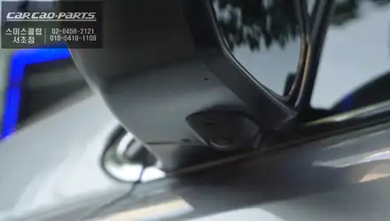 5세대 CR-V차량 순정모니터와 연동되는 국산 옴니뷰NS 어라운드뷰 시스템 추천. / 서울 서초, 반포, 강남 시공 사진