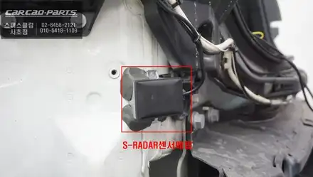 재규어XF차량 안전옵션! 차선 변경시 차량 충돌예방에 큰 도움이되는 측후방센서 안전옵션 튜닝. / 서울 서초, 반포, 강남 시공 사진