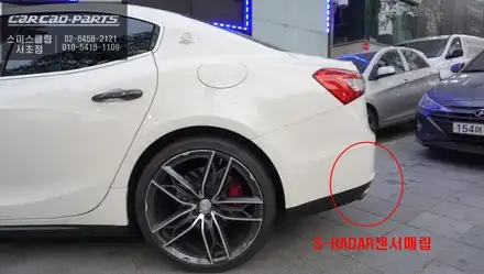 기블리 충돌예방에 도움되는 측후방센서 안전옵션과 조수석 시트를 제어하는 워크인 편의옵션 튜닝. / 서울 서초, 반포, 강남 시공 사진