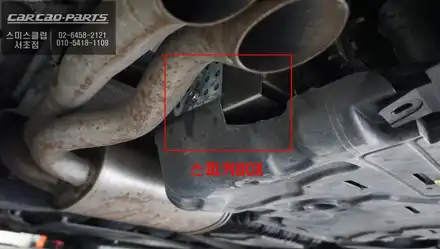 푸조5008차량 밋밋한 디젤 배기음 소리! 중,저음이 우렁찬 국산 가상배기사운드 브이소닉 튜닝. / 서울 서초, 반포, 강남 시공 사진