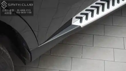BMW X5 차량에 고정형 사이드스텝 차량용 보조발판으로 어린 아이들도 차량 이용을 편리하게~ / 서울 서초, 반포, 강남 시공 사진