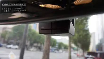 BMW 순정 룸미러하이패스 BMW530i 차량에서도 누리다. 순정형 룸미러하이패스 작업 / 서울 서초, 반포, 강남 시공 사진