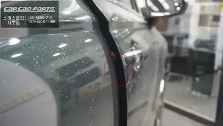 럭셔리 튜닝 끝판왕! 제네시스G70차량 카카오파츠 고스트도어 에스클로징 튜닝 작업. / 서울 서초, 반포, 강남 시공 사진