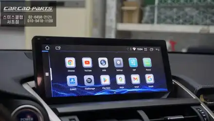 렉서스NX300h 순정 모니터 탈거후 스마트폰처럼 사용할 수 있는 10.3인치 안드로이드 올인원 교환. / 서울 서초, 반포, 강남 시공 사진