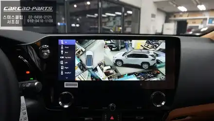 순정배선 손상없는 짹바이짹 시공과 타공없는 카메라 작업! 렉서스NX350h차량 3D맥스프로 어라운드뷰 시스템 장착. / 서초구 서초동 시공 사진