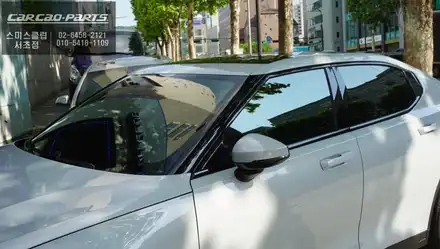 바이브나인 최상위 발키리 틴팅필름! 고급스러운 컬러로 폴스타2차량에 옷을입히다. / 서울 서초, 반포, 강남 시공 사진
