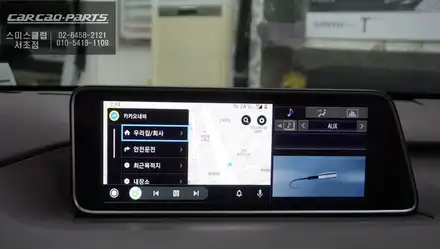 렉서스RX450h 순정 모니터와 스마트폰 연동! 안드로이드 오토및 애플카플레이 기능 구현. / 서울 서초, 반포, 강남 시공 사진