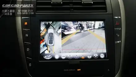 2015년식 링컨MKZ SYNC2차량 순정 모니터와 고화질 연동과 PAS연동 그리고 터치 연동되는 3D어라운드뷰 시공. / 서울 서초, 반포, 강남 시공 사진