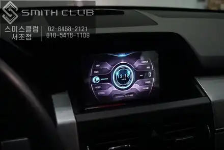 벤츠 GLK 350 블랙박스 아이나비,보조배터리 셋탑박스 네비게이션 아이머큐리 / 서울 서초, 반포, 강남 시공 사진
