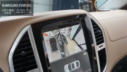 직수입 벤츠 메트리스 차량 3가지 안전옵션 튜닝! S-VUE어라운드뷰 시스템과 전방센서, 후방센서 시공. / 서울 서초, 반포, 강남 시공 사진