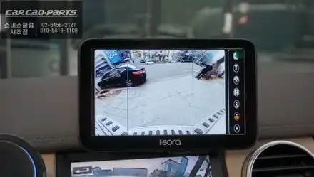디스커버리4차량 AHD모니터와 화질이 좋은 3D어라운드뷰 시공 그리고 사각지대 경고시스템 측후방센서 안전옵션 추천. / 서울 서초, 반포, 강남 시공 사진