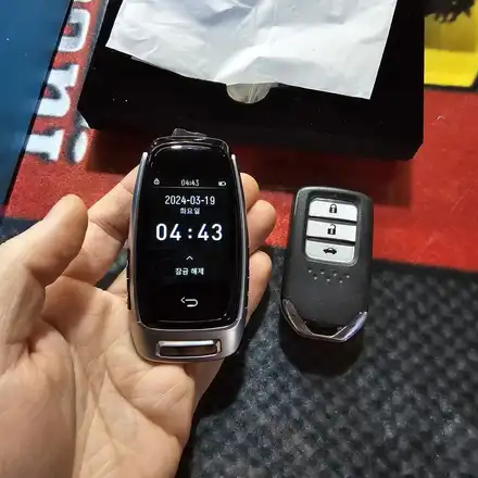 혼다/BMW/벤츠/현대/기아 순정키를 디스플레이키로 이식 개조하기 / 서울 성동 시공 사진