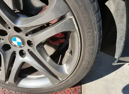 [첨단타이어] BMW 6시리즈 640d 순정휠19인치 고스트크롬휠복원+타이이교체 / 전주 시공 사진