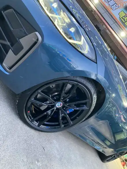 [전주 휠복원 첨단타이어] BMW 440i 컨버터블 19인치 792m 순정컷팅휠 ⇨ 블랙유광(도장) 휠복원 / BMW / 4시리즈 / 전주, 광주, 김제 시공 사진