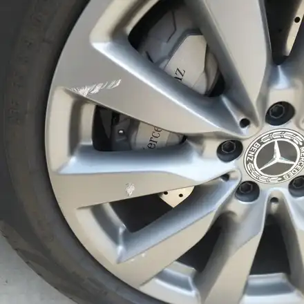 [첨단타이어] 벤츠GLC350e 19인치 다크그레이무광 휠복원 / 전주 시공 사진