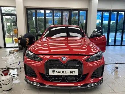 평택 고덕신도시 BMW I4 스컬핏 윈드쉴드 전문가 시공은 다릅니다 / 경기 안성 원곡 시공 사진