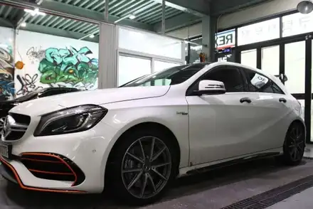 벤츠 a45amg K&N 흡기필터 손쉽게 교환하기 / 경기 안성 원곡 시공 사진