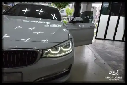 BMW 3GT 라이트 링마커 황변증상 수리작업 / 용인 처인구, 이천 시공 사진