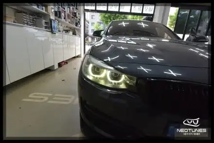 BMW 6GT 데이라이트 링마커 황변증상 수리작업 / 용인 처인구, 이천 시공 사진