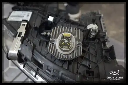 BMW G30 데이라이트 황변증상 수리작업 / 용인 처인구, 이천 시공 사진
