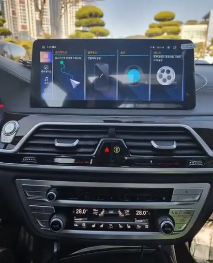 BMW G12 730ld 안드로이드 올인원 크리스탈기어봉 교체하기 전국출장가능 / 구로동 시공 사진