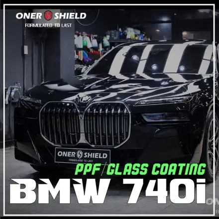 사당 유리막코팅전문점에서 BMW 740i에 시공했습니다. / 서초, 강남, 양재 시공 사진