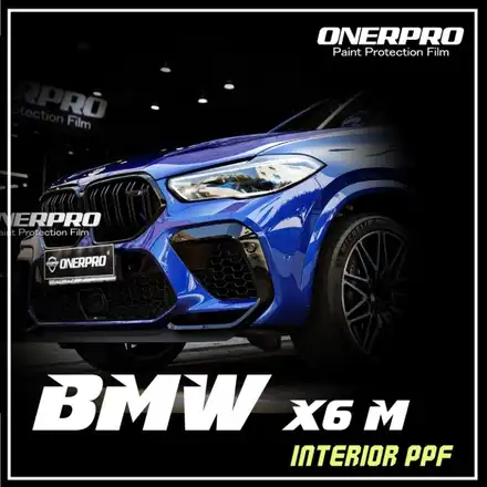 개포동 실내PPF BMW X6M 카본 역시 오너프로 실내 전용 PPF로 보호합니다. / 서초, 강남, 양재 시공 사진