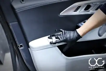 BMW XM 베이지 시트 청바지 이염 고민? \'수성\' UG가죽코팅이 정답인 이유 / 서초, 강남, 양재 시공 사진
