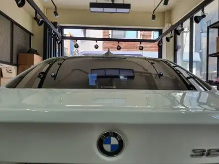BMW 320d (트렁크 덴트) 판교 자동차 외형복원 (백현동, 분당, 판교) / 경기 성남 시공 사진