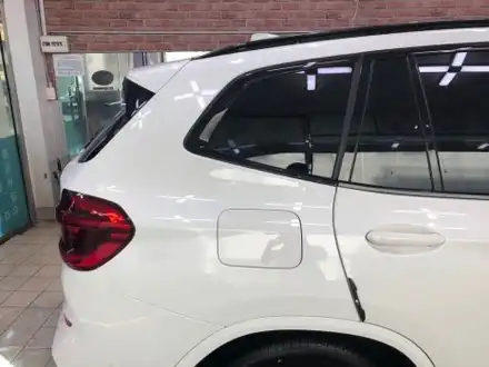 분당 판교 BMW X3 범퍼 스크래치 복원 전문점 휀다 도색 수리 합리적인 비용 판금도색 백현동 1급 공업사 / 경기 성남 시공 사진
