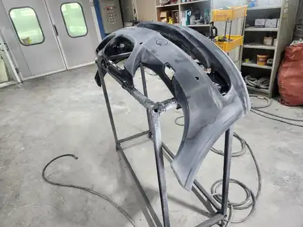 BMW 3시리즈 앞범퍼 찢김 판금도색 완벽 복원! - 판교자동차외형복원 - / 경기 성남 시공 사진