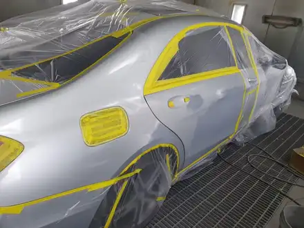 벤츠 S400 (도어 펜더 판금 도색) 판교 자동차 외형복원 (백현동, 분당, 판교) / 경기 성남 시공 사진