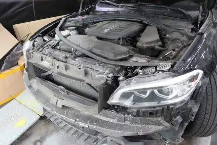BMW F22 2시리즈 220d 무빙 턴시그널, M2 앞범퍼 바디킷 튜닝 / 서울 양천 시공 사진
