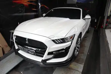 [파츠클럽] 포드 머스탱GT 쉘비 GT500 바디킷 범퍼 교체 / 서울 양천 시공 사진
