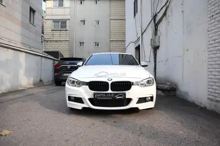 BMW 3시리즈 F30 320d 앞범퍼 자차 보험 엠범퍼로 교환 / 서울 양천 시공 사진