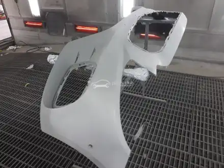 [파츠클럽] 강서구 수입차 판금도색 잘하는 곳? 벤츠 W213 E300 앞범퍼 사고 수리 / 서울 양천 시공 사진