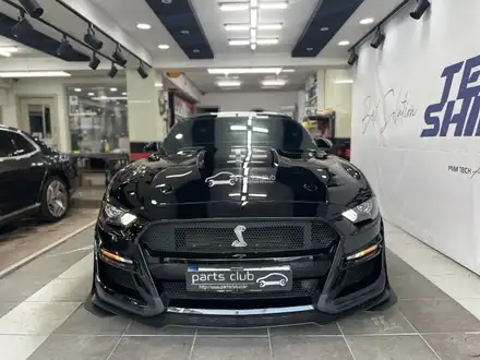 포드 머스탱 GT 5.0 사고수리 보험처리 쉘비 GT500 앞범퍼 본넷 후드 교체 / 서울 양천 신정동 시공 사진