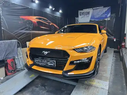 머스탱 컨버터블 오렌지퓨리 쉘비 GT500 앞범퍼 바디킷 교체 튜닝 / 서울 양천 시공 사진