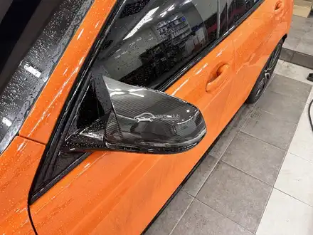 BMW F40 M135i 파이어오렌지 M타입 드라이카본 사이드미러 교체 튜닝 / 서울 양천 시공 사진