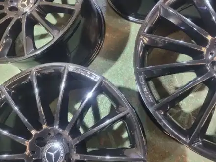 벤츠 GLE 순정 정품 21인치 마차 AMG 휠타이어 한대분 299만원 판매 합니다 / 경기 포천 소흘 시공 사진