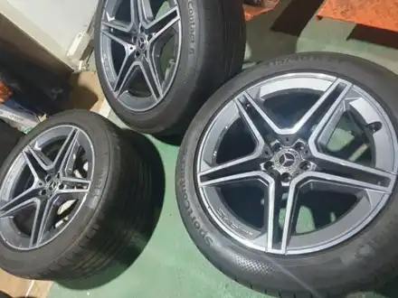 벤츠 GLS 정품 21인치 휠타이어 한대분 149만원 판매합니다 GLE. GLE쿠페 장착가능 합니다 / 경기 포천 소흘 시공 사진