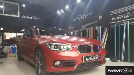 BMW 118D 3M사틴 벰파이어 전체랩핑, 광명,시흥,부천,인천,안산,안양,오이도,경기도 자동차 랩핑 시공잘하는 퍼펙트카에서 시공받아보세요! / 경기 시흥 시공 사진