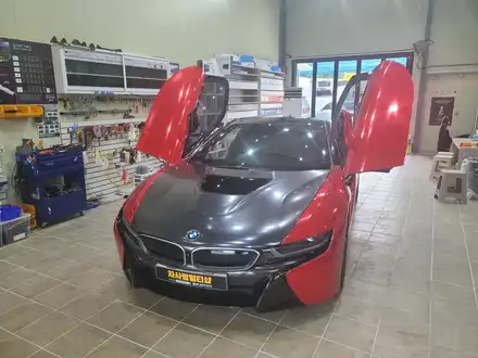 BMW I8 보조배터리,블랙박스,하이패스 시공 / 목포, 광주, 나주 시공 사진