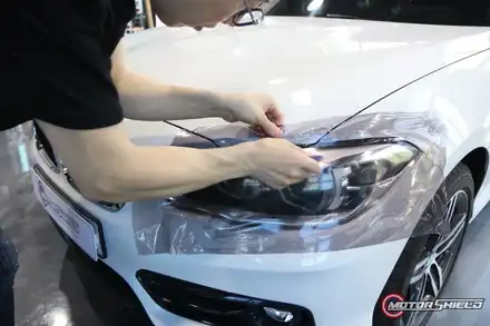 BMW118D 라이트필름 + 루프스킨 시공 by 대전 모터쉴드 / 대전 유성구 시공 사진