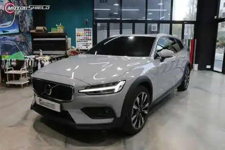 볼보 V60 LB 브루클린 그레이 전체랩핑 시공by 대전랩핑 & 대전PPF 모터쉴드 / 대전 유성 시공 사진