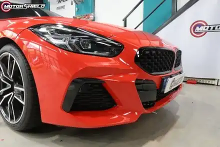 BMW Z4 텍랩 레이싱레드 전체랩핑 시공by 대전랩핑 & 대전PPF 모터쉴드 / 대전 유성 시공 사진
