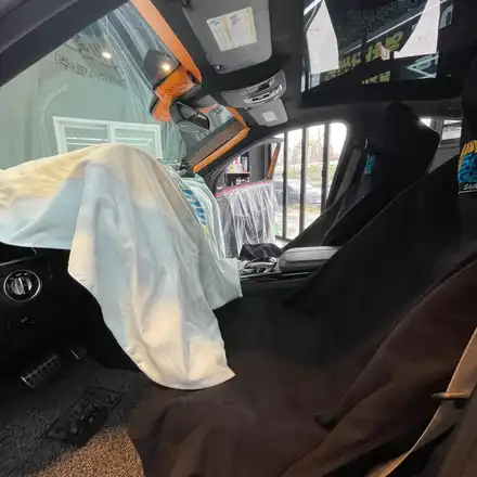 벤츠 GLE 63AMG 솔라가드  HP차콜 안산 시공 사진