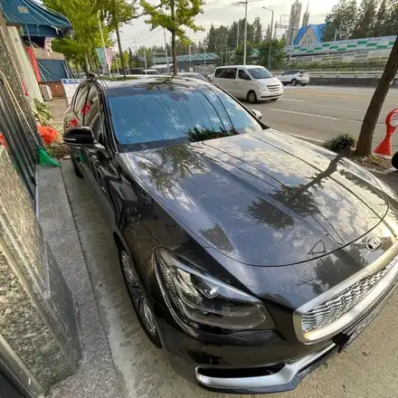 안산썬팅 기아 K9 블락포디 비바 스카이블루 전체 재시공 시공 사진
