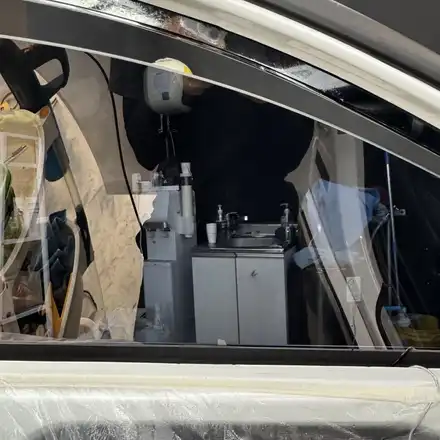 안산 프리미엄 썬팅 현대 그랜저IG 블락포디 스카이블루 썬팅 전체 재시공 후기 시공 사진